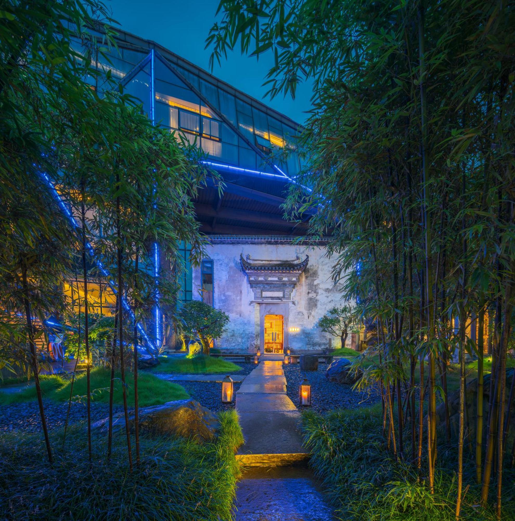 Huangshan Shanshui Boutique Hotel Liyang Scenic Area Bagian luar foto
