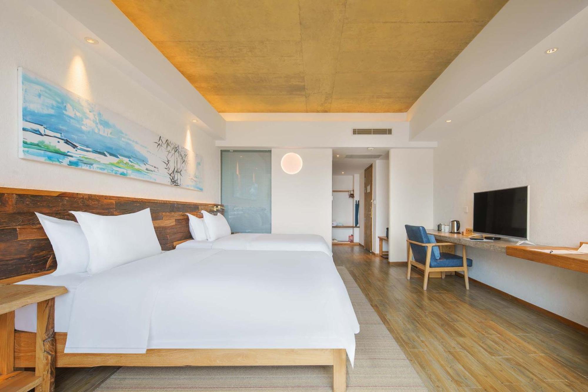 Huangshan Shanshui Boutique Hotel Liyang Scenic Area Bagian luar foto