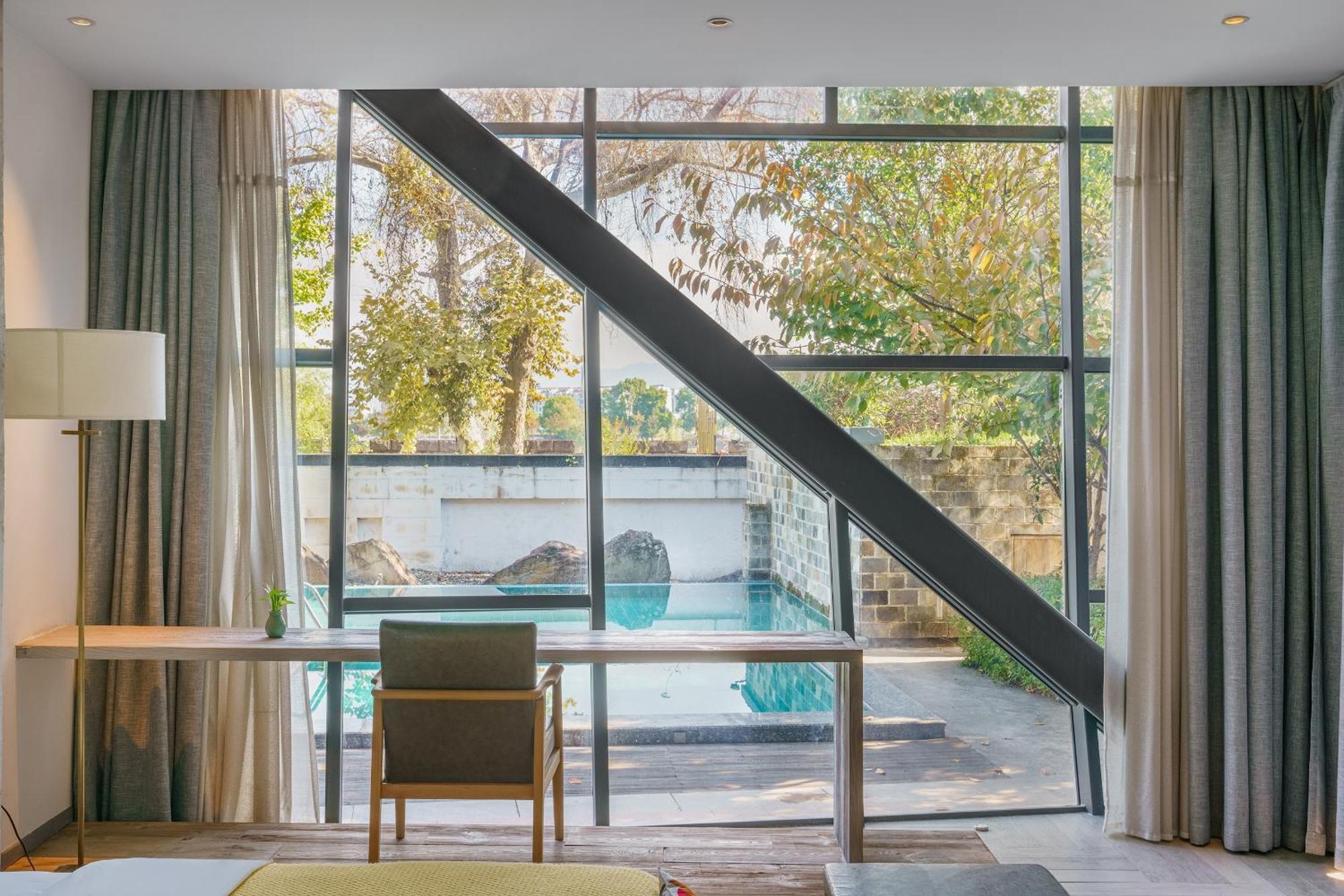 Huangshan Shanshui Boutique Hotel Liyang Scenic Area Bagian luar foto